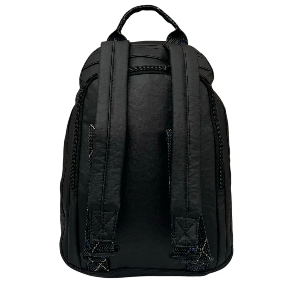Hedgren Women's Vogue Small Backpack RFID Creased Black Size 12x10x3